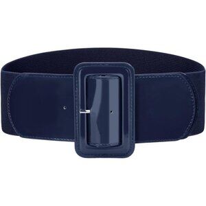 wide stretchy waist belt women elastic vintage belt dress fashion outfit accesso